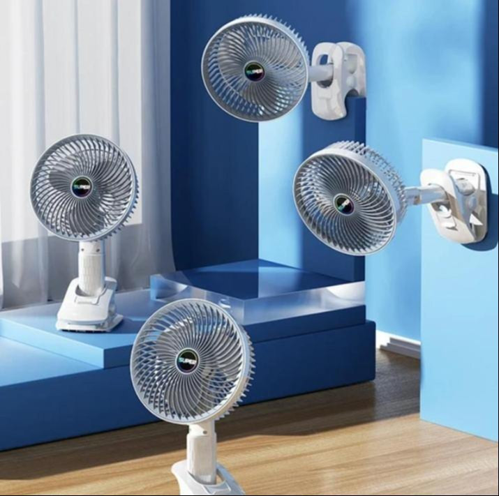 Circulation Clamp Fan Three Speed High Wind Handheld Portable Fan
