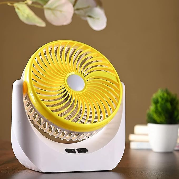 6 Inch Mini USB Rechargeable Fan Portable Silent Electric Office Fan