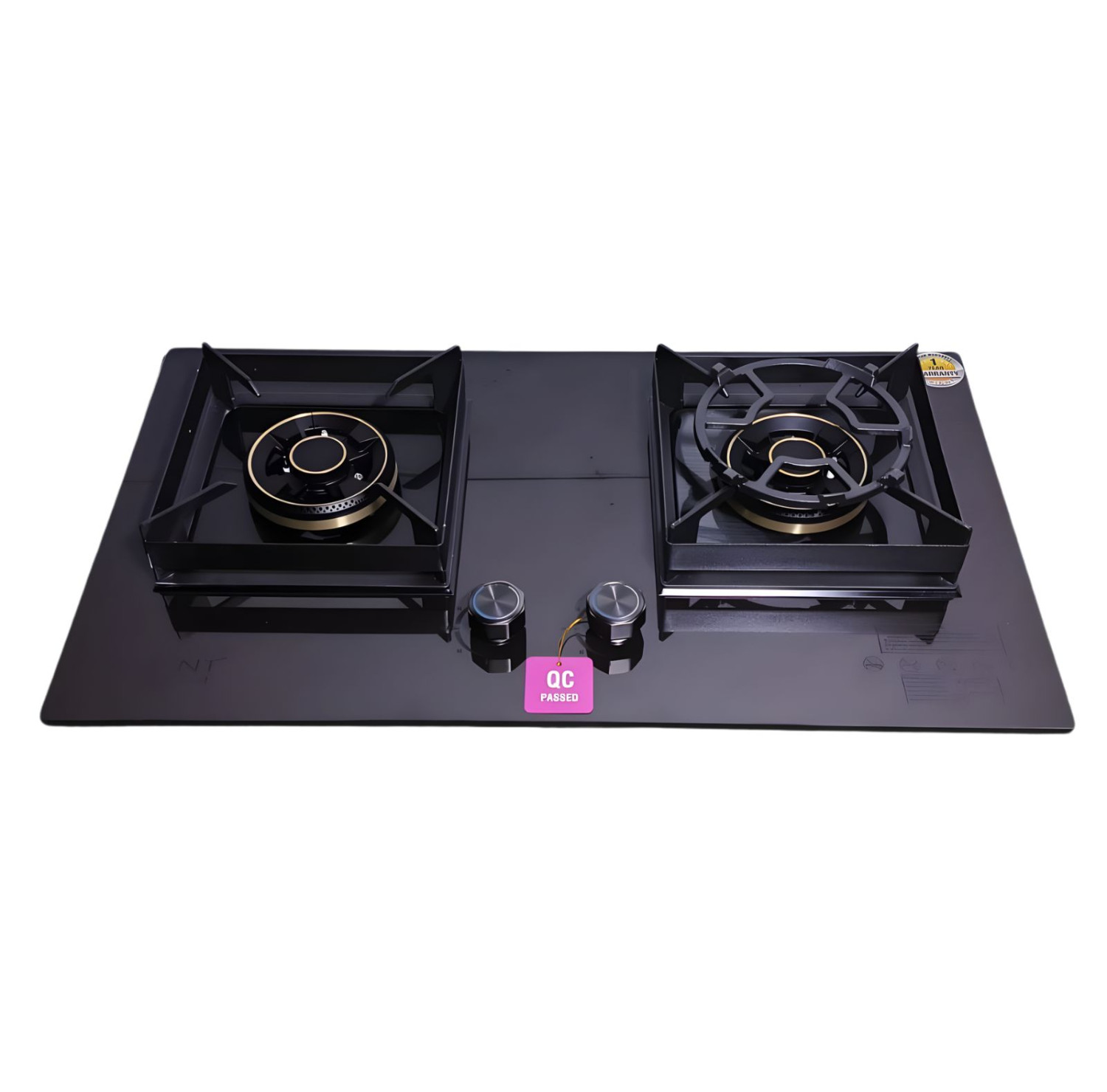PG-501 STONE HIGH QUALITY TEMPERED BUILT IN GAS