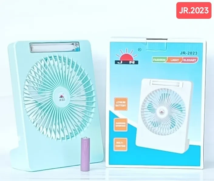 JR-2023 Rechargeable Mini Table Air Cooling Fan