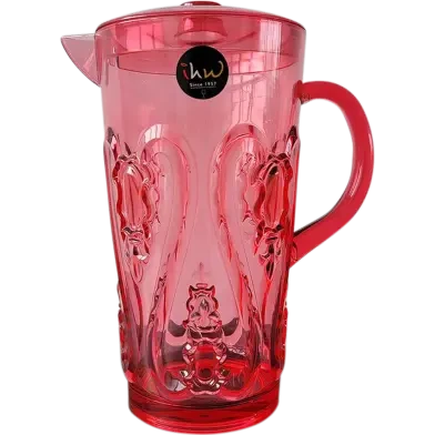 Ocean Acrylic Square Jug (2.2L) - Orange